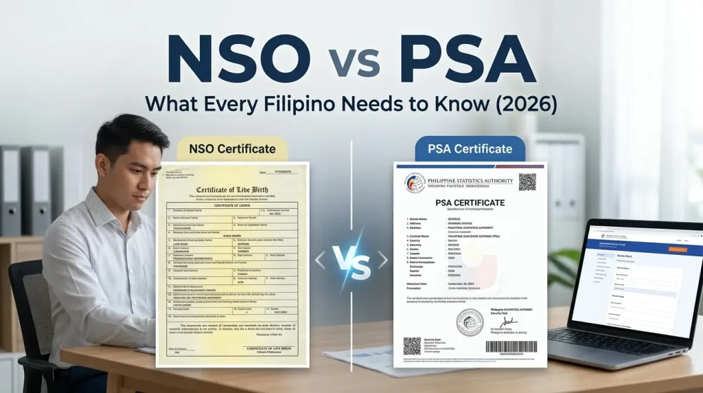 nso-and-psa-birth-certificate-side-by-side-comparison-infographic-2026-featuring-a-man-at-a-workstation-with-digital-and-physical-civil-registry-documents-showing-official-philippine-statistics-authority-branding
